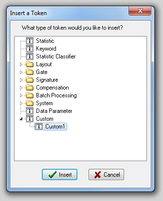 图18.24  Insert a Token Dialog (插入标记对话框)